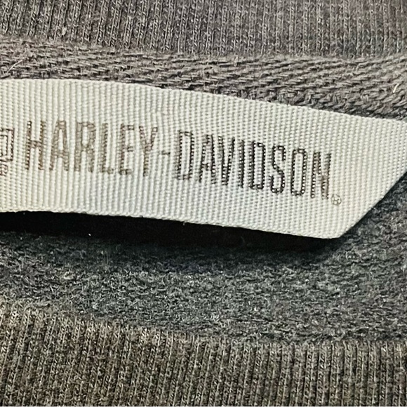 Harley-Davidson Women’s Medium Black Crewneck Sweatshirt - Picture 7 of 12